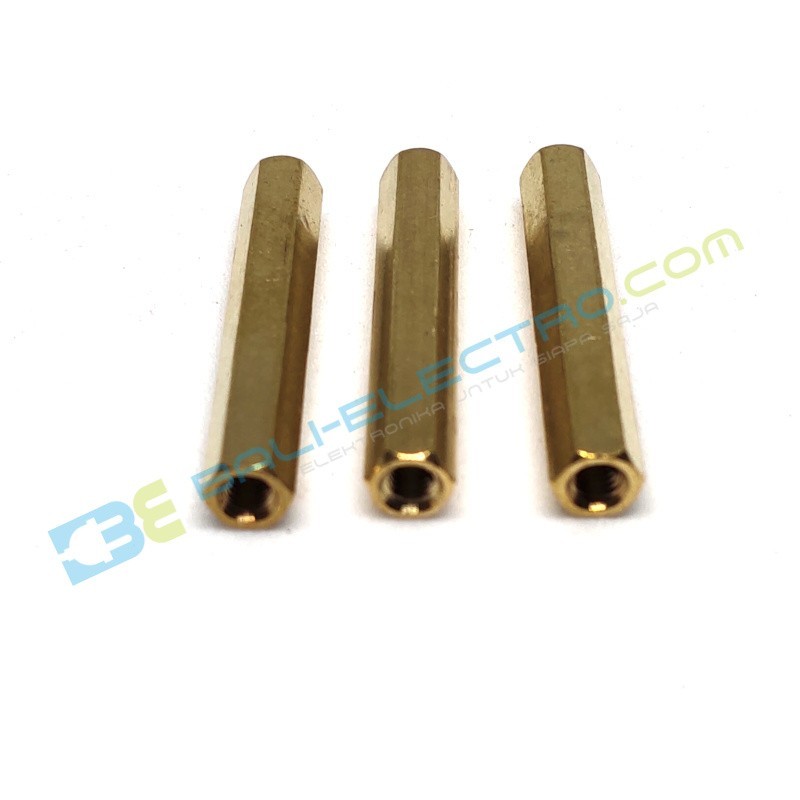 Jual Hex Spacer M3 F-F – 30mm  di Denpasar Bali