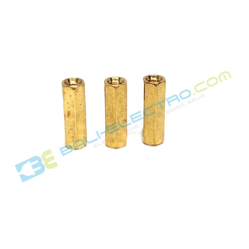 Jual Hex Spacer M3 F-F – 15mm  di Denpasar Bali