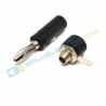 Jual Jack Banana Hitam M+F – 4mm di Denpasar Bali