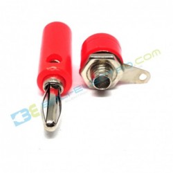 Jual Jack Banana Merah M+F - 4mm di Denpasar Bali