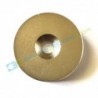 Jual Magnet Neodymium Bulat Lubang 50x10 mm   di Denpasar Bali