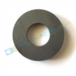 Jual Magnet Bulat Hitam Lubang 50x8 mm  di Denpasar Bali