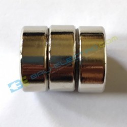 Jual Magnet Neodymium Bulat 25x10 mm di Denpasar Bali