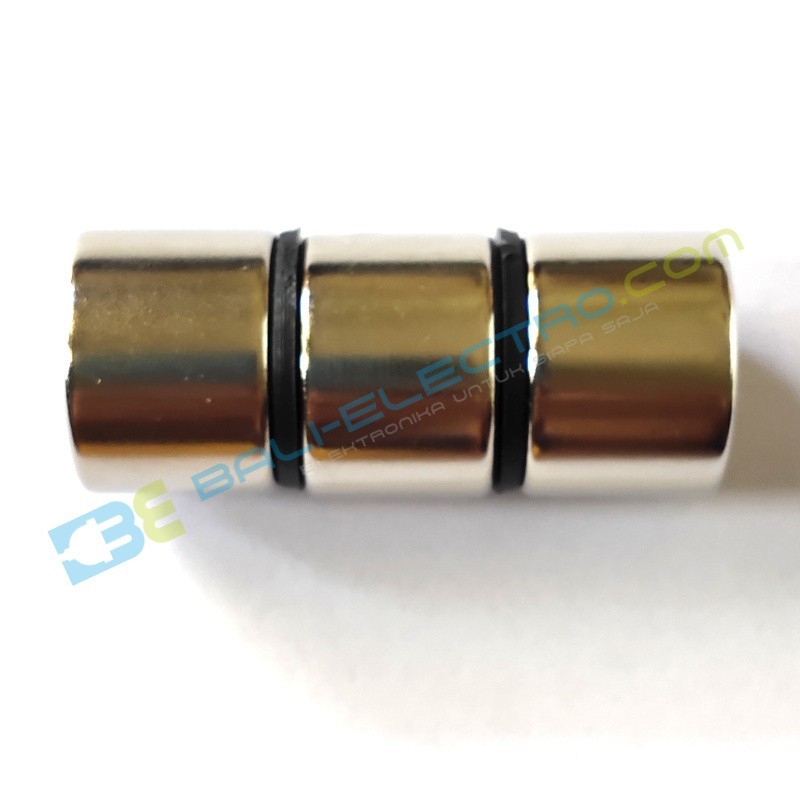 Jual Magnet Neodymium Bulat 20x15 mm di Denpasar Bali