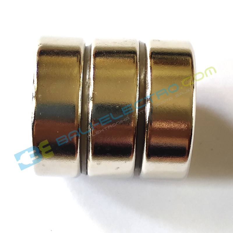 Jual Magnet Neodymium Bulat 30x10 mm  di Denpasar Bali