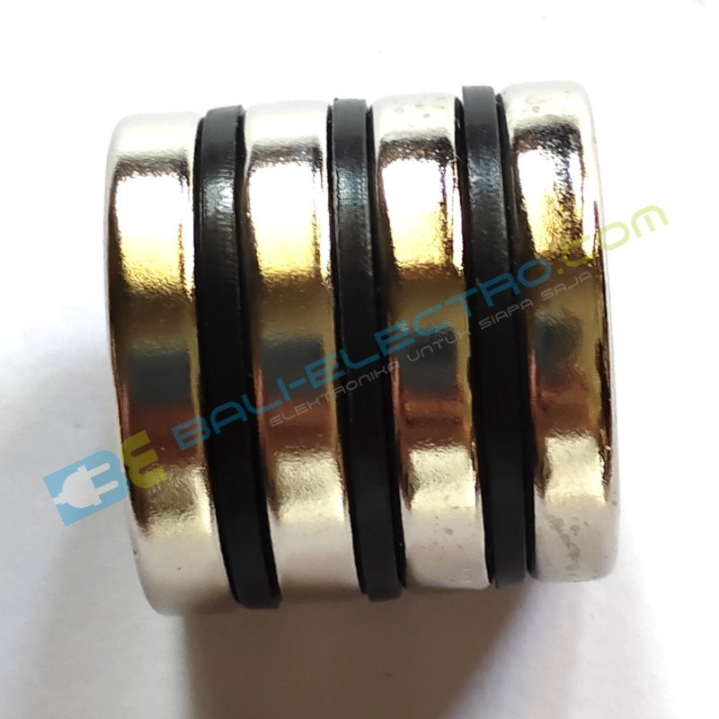 Jual Magnet Neodymium Bulat 25x5 mm  di Denpasar Bali