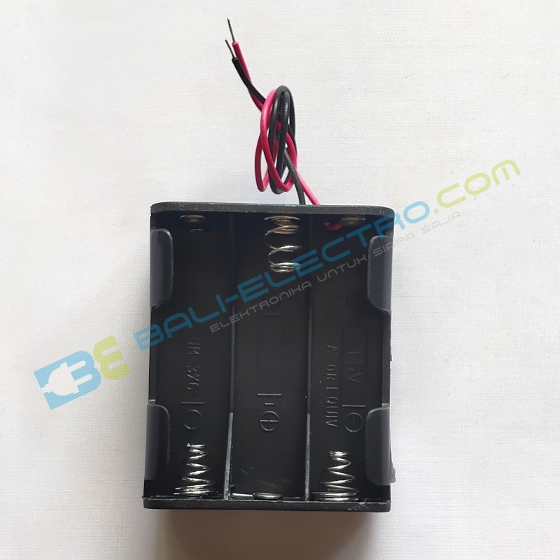 Jual Battery Holder x6 AA di Denpasar Bali