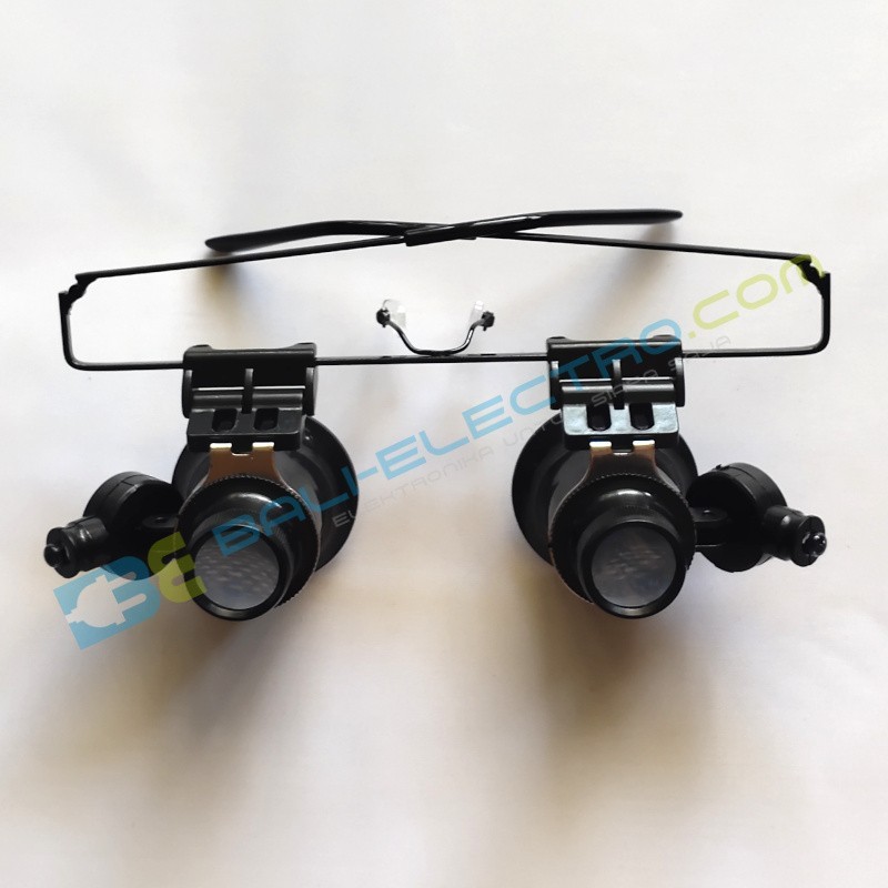 Jual Kacamata Pembesar Duoble + LED di Denpasar Bali