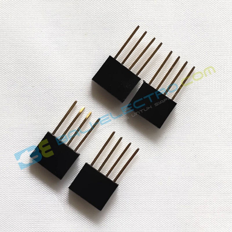 Jual Pin Header Female 11mm – 4 Pin di Denpasar Bali