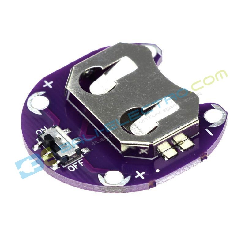 Jual Arduino LilyPad Battery Holder di Denpasar Bali