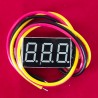 Jual Voltmeter DC 3 Wire 0.36” 0-100 V Biru di Denpasar Bali