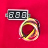Jual Voltmeter DC 3 Wire 0.28” 0-100 V Kuning di Denpasar Bali