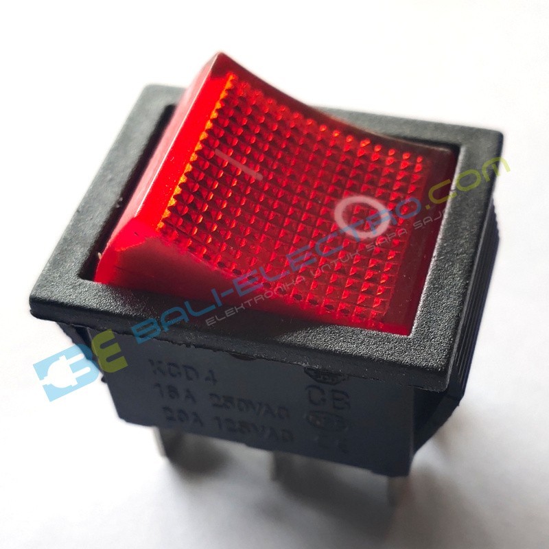 Jual Merah 6 Kaki 2 Posisi 31x25mm  di Denpasar Bali