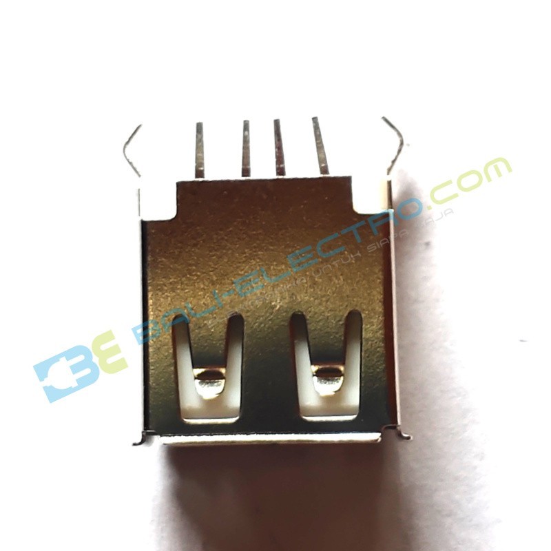 Jual USB A female 180 degree Pin Lurus Crimping  di Denpasar Bali