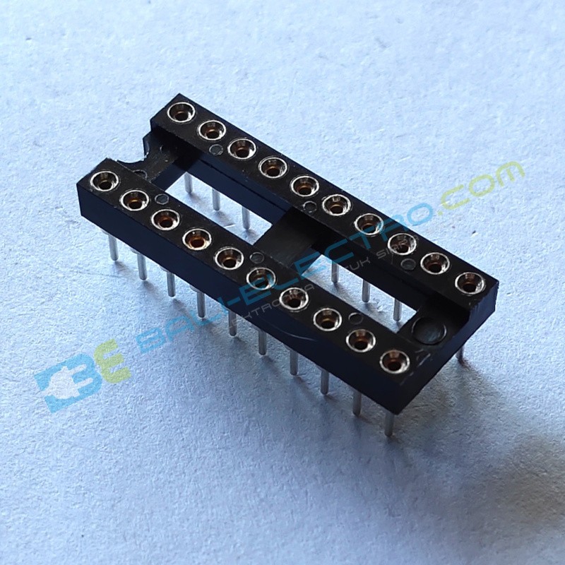 Jual Socket IC - 20 Pin Bulat  di Denpasar Bali