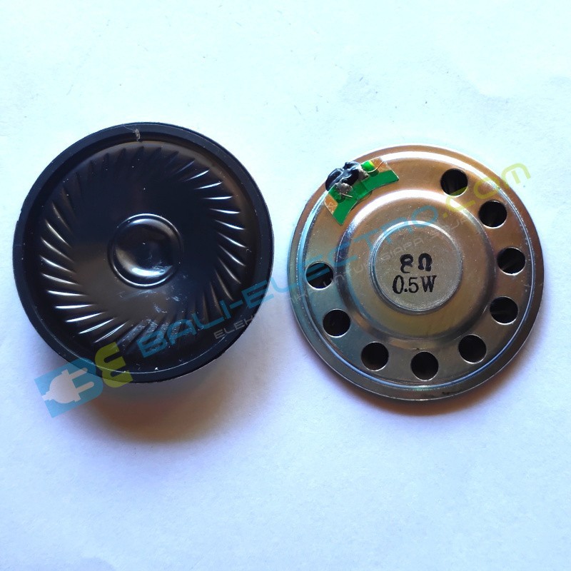 Jual Speaker 0.5W 8 ohm 50mm di Denpasar Bali