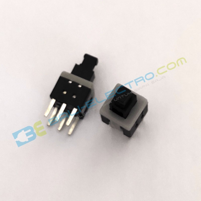Jual Push Button 6 Pin 5.8x5.8 – Pengunci di Denpasar Bali