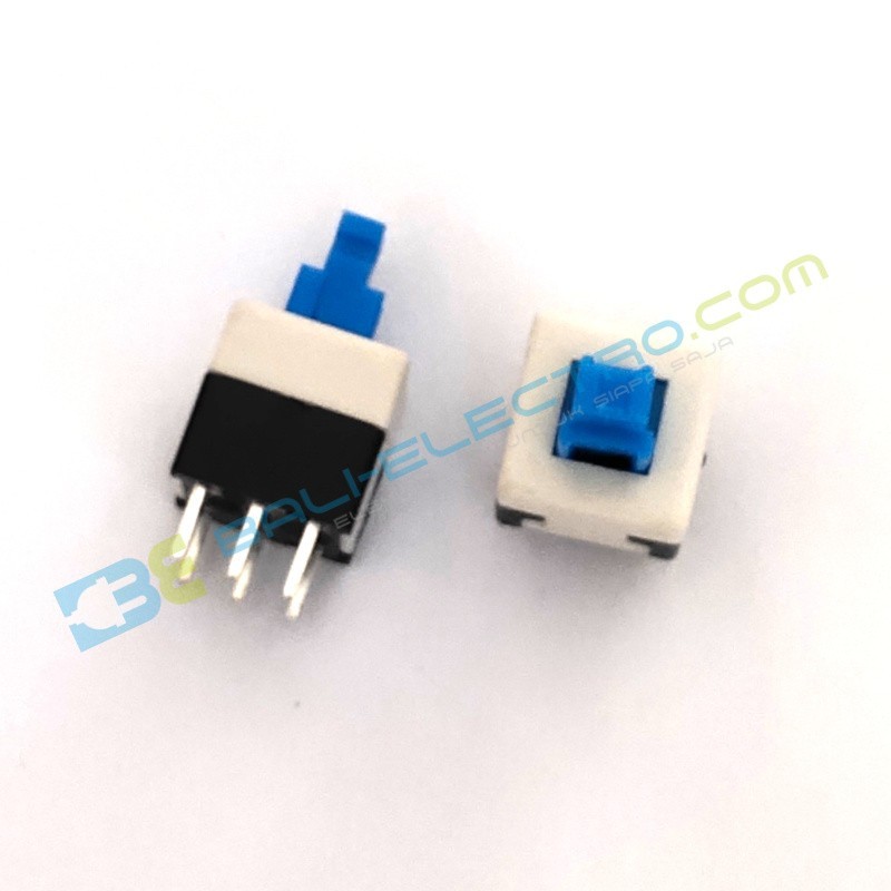 Jual Push Button 6 Pin 8x8 – Pengunci di Denpasar Bali