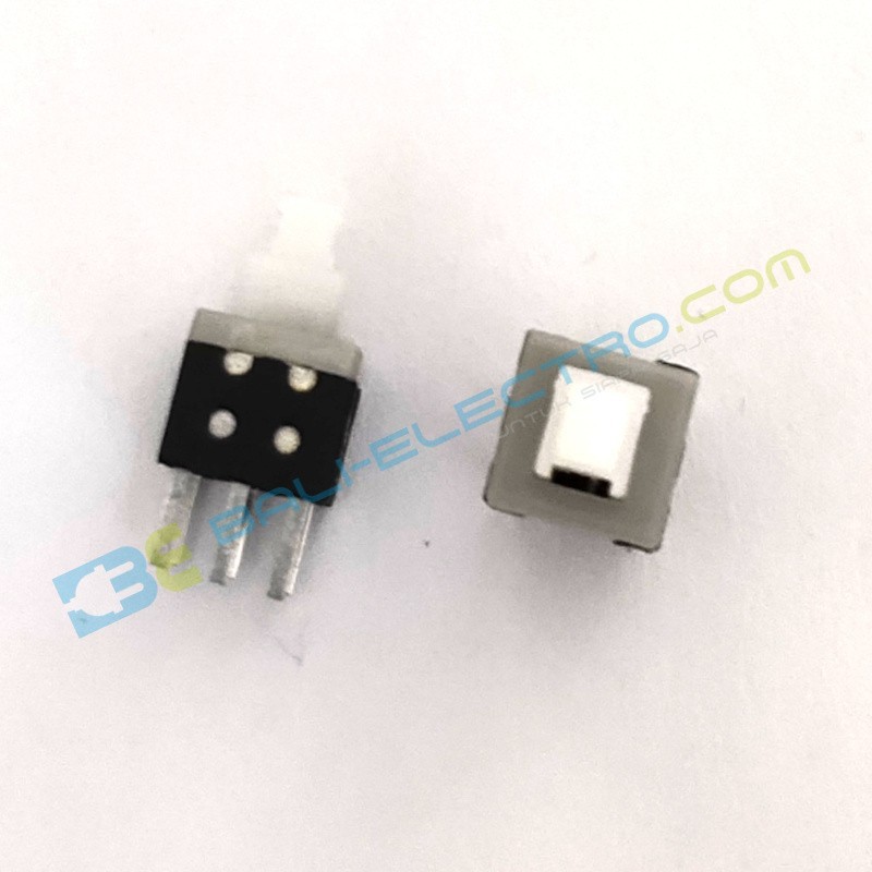 Jual Push Button 6 Pin 5.8x5.8 + Pengunci di Denpasar Bali