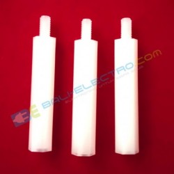 Jual Hex Spacer Nilon M3 MF 30+6mm di Denpasar Bali