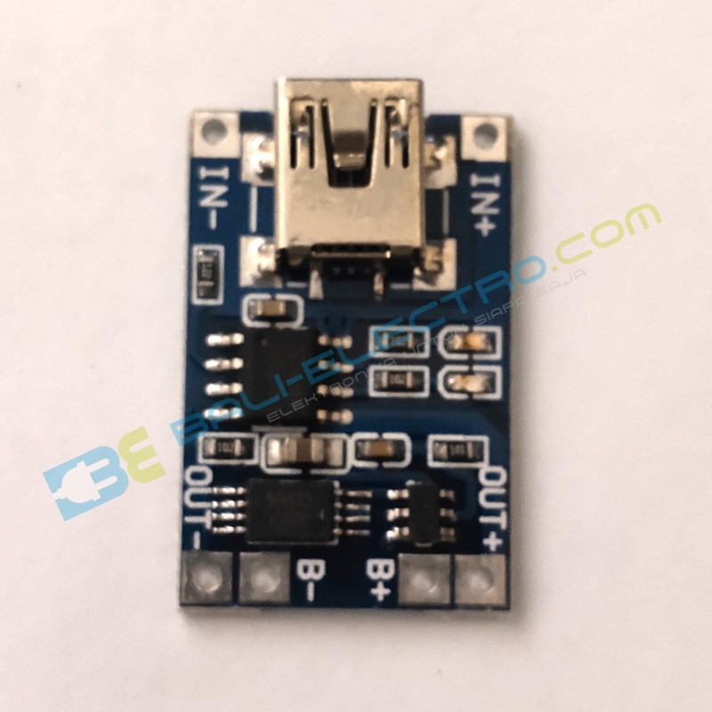 Jual TP4056 + Protection (USB Mini) di Denpasar Bali