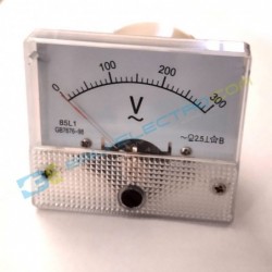 Jual Voltmeter Mekanis Type AC/300V di Denpasar Bali