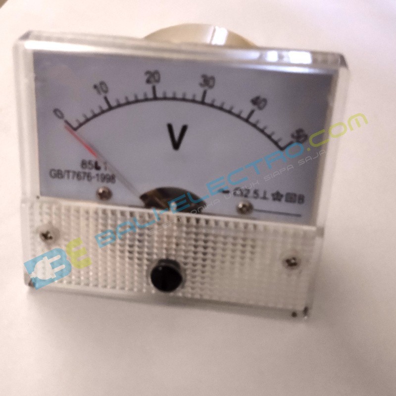 Jual Voltmeter Mekanis Type AC/50V di Denpasar Bali