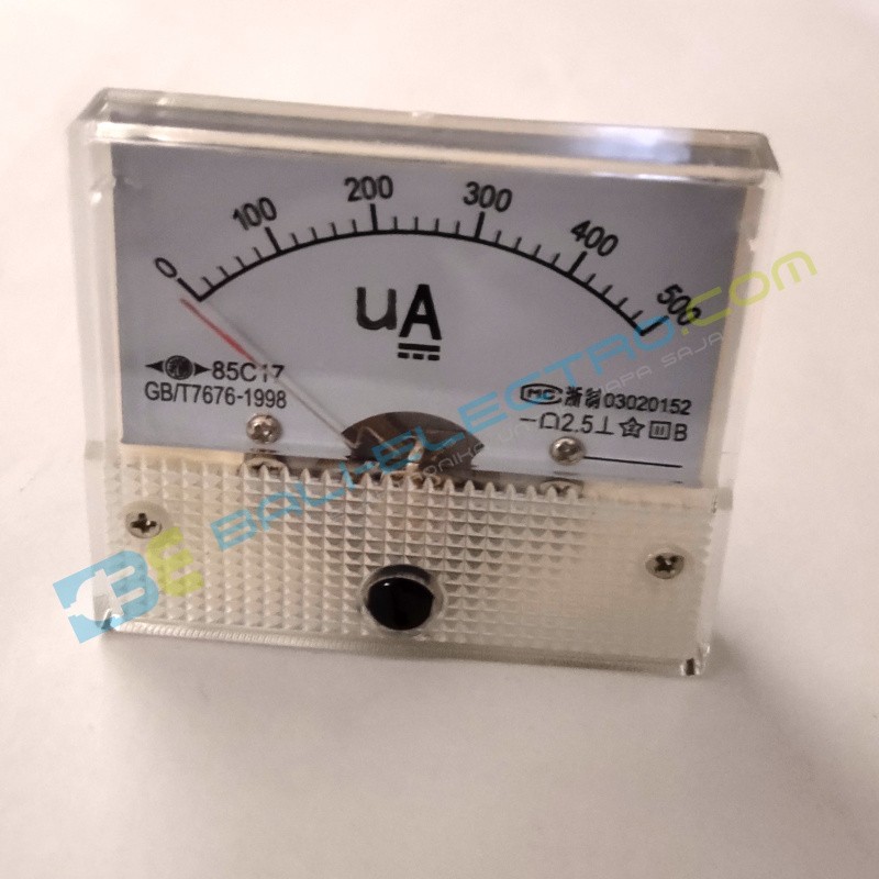 Jual Voltmeter Arus Mekanis DC/500uA di Denpasar Bali