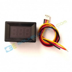 Jual Voltmeter DC 3 Wire 0.36” 0 – 100V Hijau  di Denpasar Bali