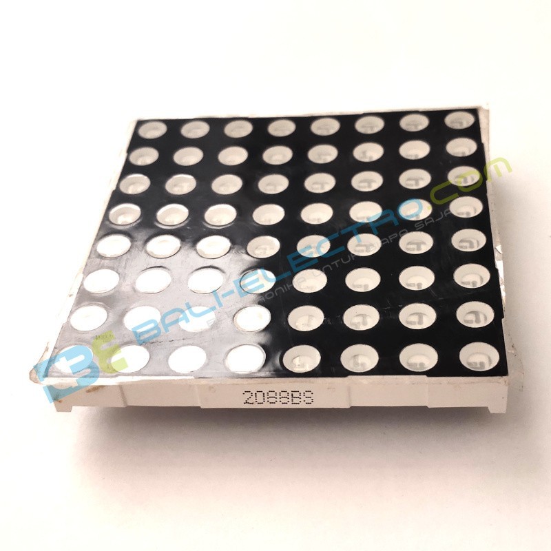 Jual LED Matrix 5mm Merah Common Anode  di Denpasar Bali