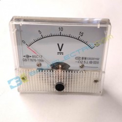 Jual Voltmeter Mekanis DC 20V di Denpasar Bali