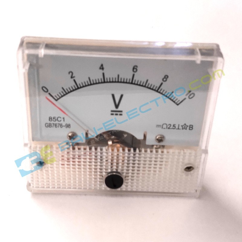 Jual Voltmeter Mekanis DC 10V di Denpasar Bali