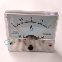 Jual Kepala Ammeter Tipe DC / 2A di Denpasar Bali