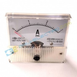 Jual Kepala Ammeter Tipe DC / 3A di Denpasar Bali