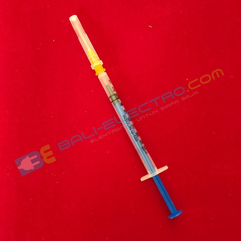 Jual Jarum Suntik Cairan PCB – 1.0ml+ Jarum di Denpasar Bali