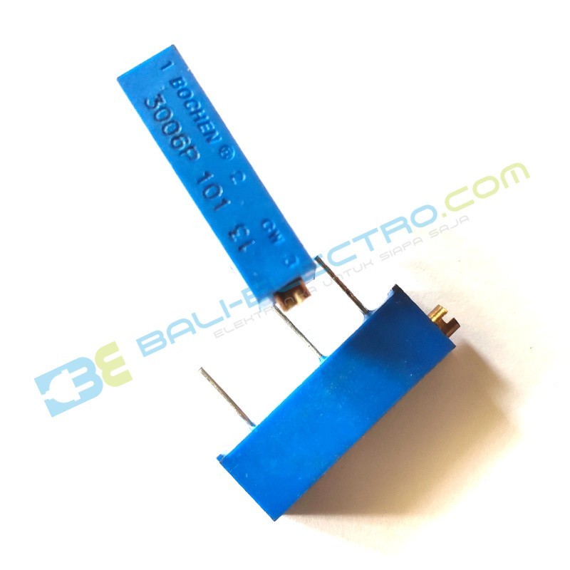 Jual Potensiometer 100R (3006P) di Denpasar Bali