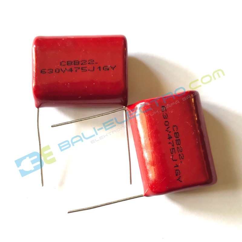 Jual CBB 630V475 4.7uf – 25mm di Denpasar Bali
