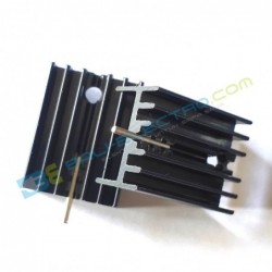 Jual Heatsink 15x10x20mm (TO-220) – Hitam di Denpasar Bali