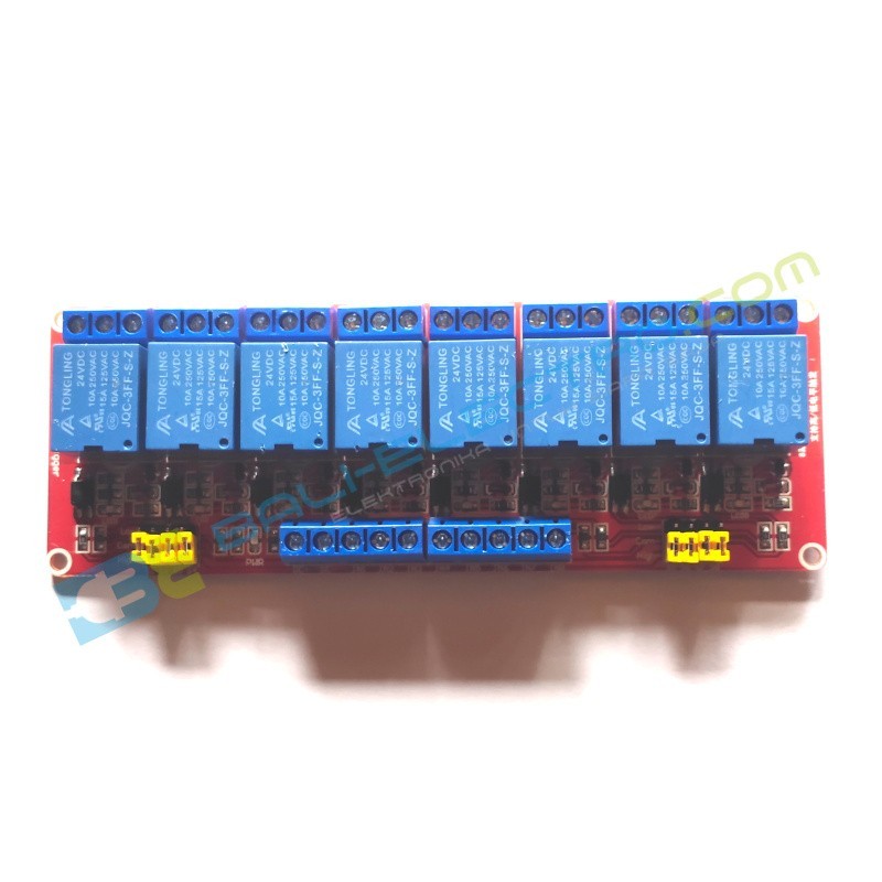 Jual Mod. Relay High/Low 24V – 8 Ch di Denpasar Bali