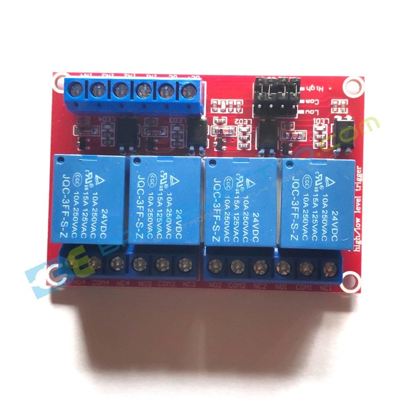 Jual Mod. Relay High/Low 12V – 4 Ch di Denpasar Bali