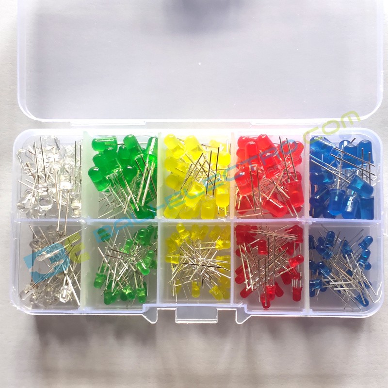 Jual Paket LED 3mm & 5mm 200pcs di Denpasar Bali