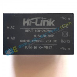 Jual Modul Daya 220V - 5V AC-DC HLK-PM12 di Denpasar Bali