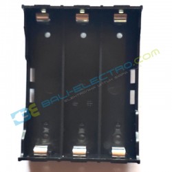 Jual Battery Holder Polos x3 – 18650 di Denpasar Bali