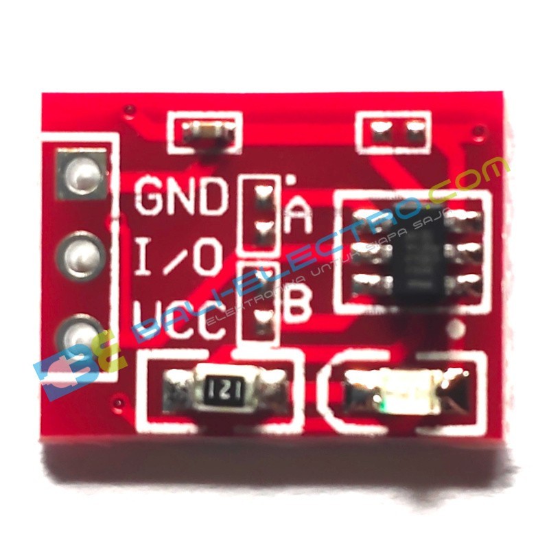 Jual Modul Tombol Sentuh TTP223 – Tanpa Jarum di Denpasar Bali