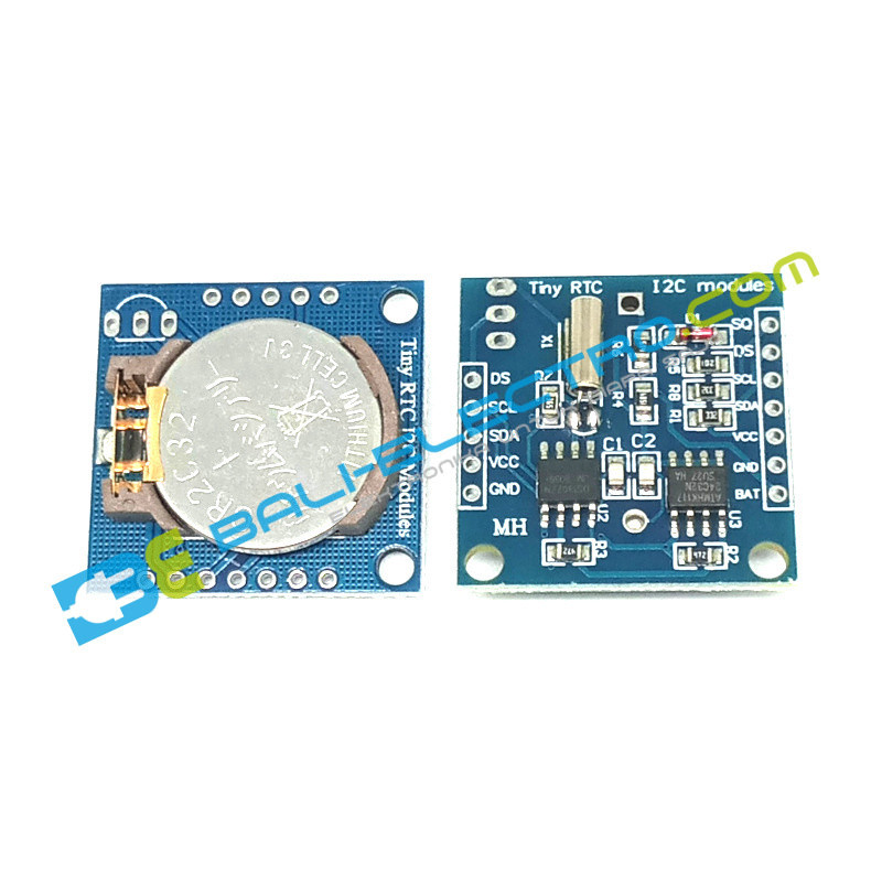 Jual Real Time Clock DS1307 + Battery  di Denpasar Bali