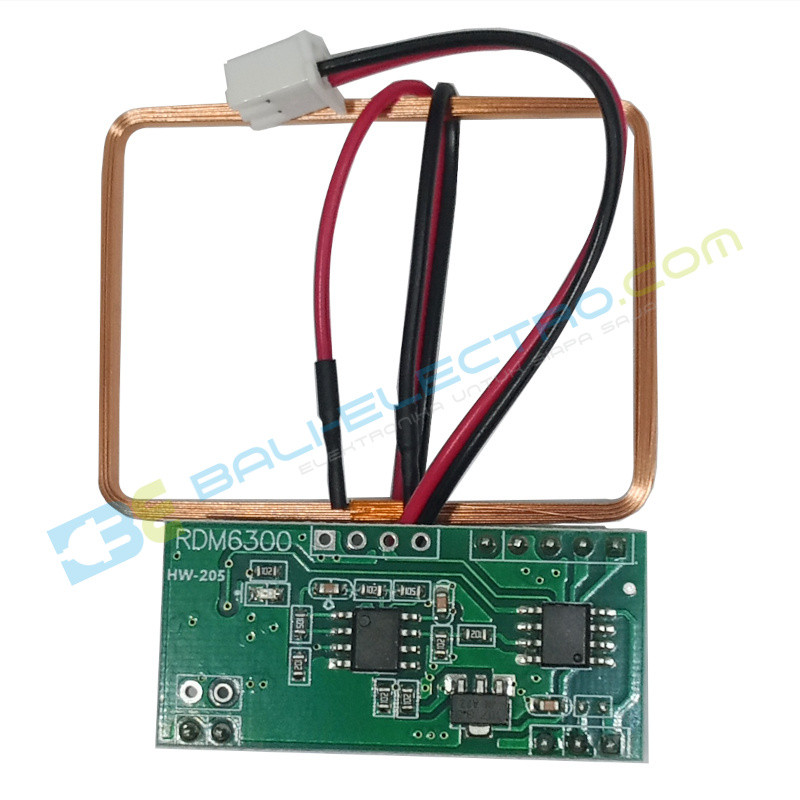 Jual Modul RFID RDM6300 Frekuensi 125khz UART di Denpasar Bali