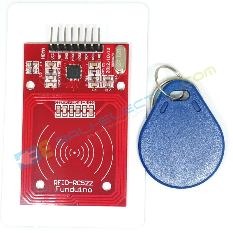 Jual Modul RFID MFRC – 522 Merah di Denpasar Bali
