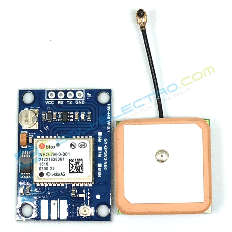 Jual Modul GPS  7M + Antena Eksternal di Denpasar Bali