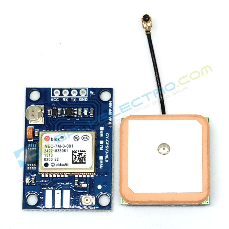 Jual Modul GPS 8M + Antena Eksternal di Denpasar Bali