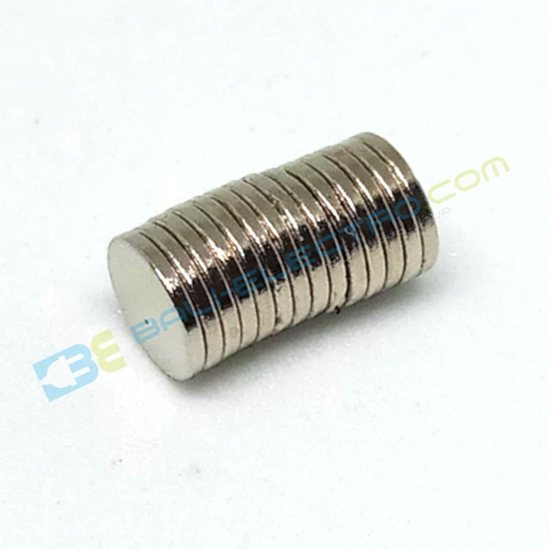 Jual Magnet Neodymium Bulat 6x1mm di Denpasar Bali